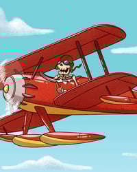 Image 4 of Enjoy the flight - Print