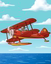Image 3 of Enjoy the flight - Print