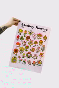 Image 1 of "Bombay Flowers" print