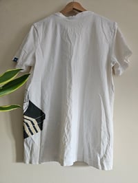 Image 4 of Vintage Adidas retro 3 stripe Bboy oversized t shirt 