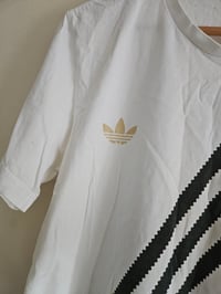 Image 6 of Vintage Adidas retro 3 stripe Bboy oversized t shirt 