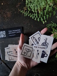 Image 3 of The Forager sticker pack