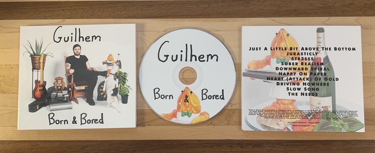 Image de Guilhem "BORN & BORED" CD