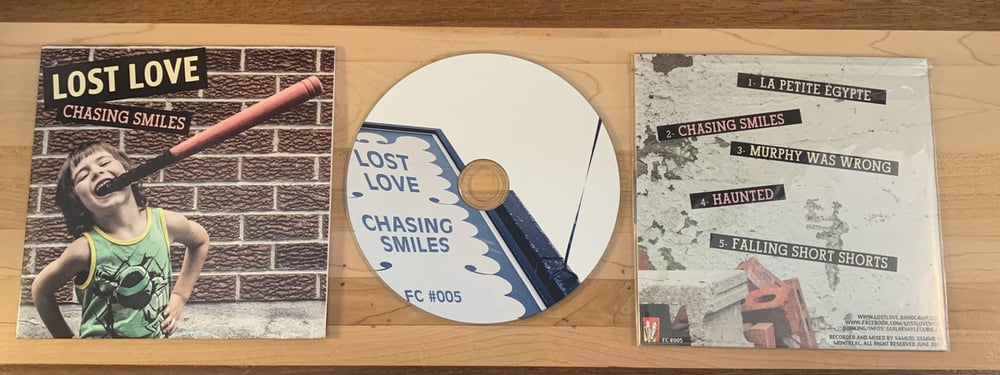 Image de Lost Love  - CHASING SMILES" EP CD