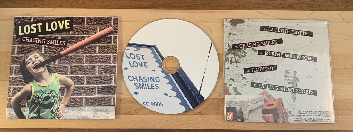 Image de Guilhem "LOST LOVE - CHASING SMILES" EP 