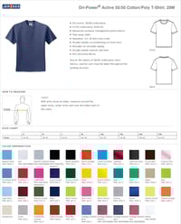 Image 3 of Matrix Softball Poly/Cotton Tee