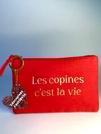 Image 1 of Duo Pochette + Porte clé