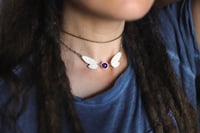 Image 3 of Collana Cicala -con ametista-