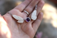 Image 5 of Collana Cicala -con ametista-