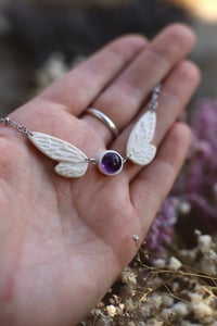Image 2 of Collana Cicala -con ametista-