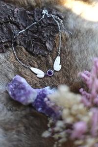 Image 1 of Collana Cicala -con ametista-