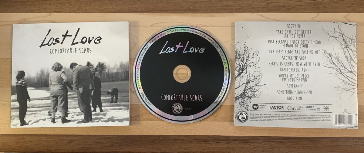 Image de Guilhem CD "LOST LOVE - COMFORTABLE SCARS" CD