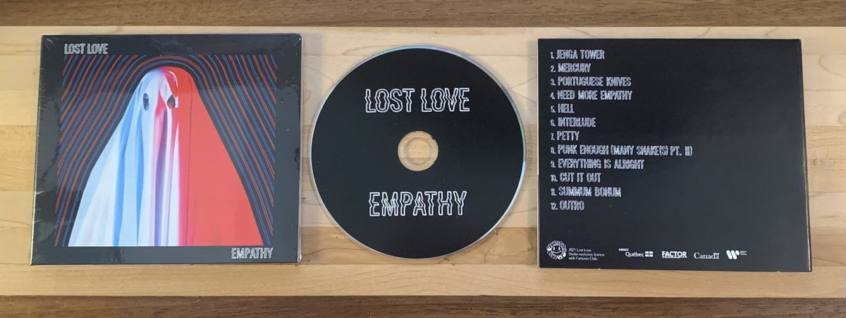 Image de Guilhem "LOST LOVE - EMPATHY" CD