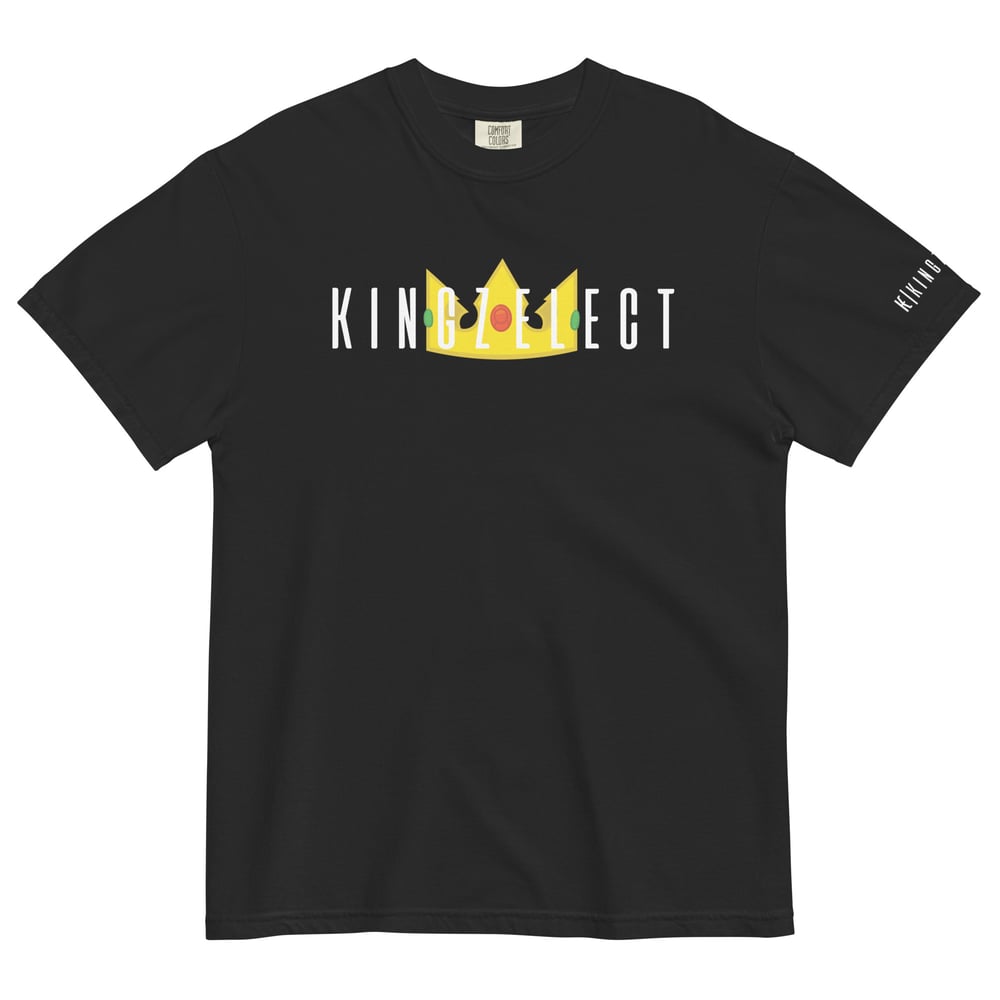 Image of Crown Overlay Tee - Black