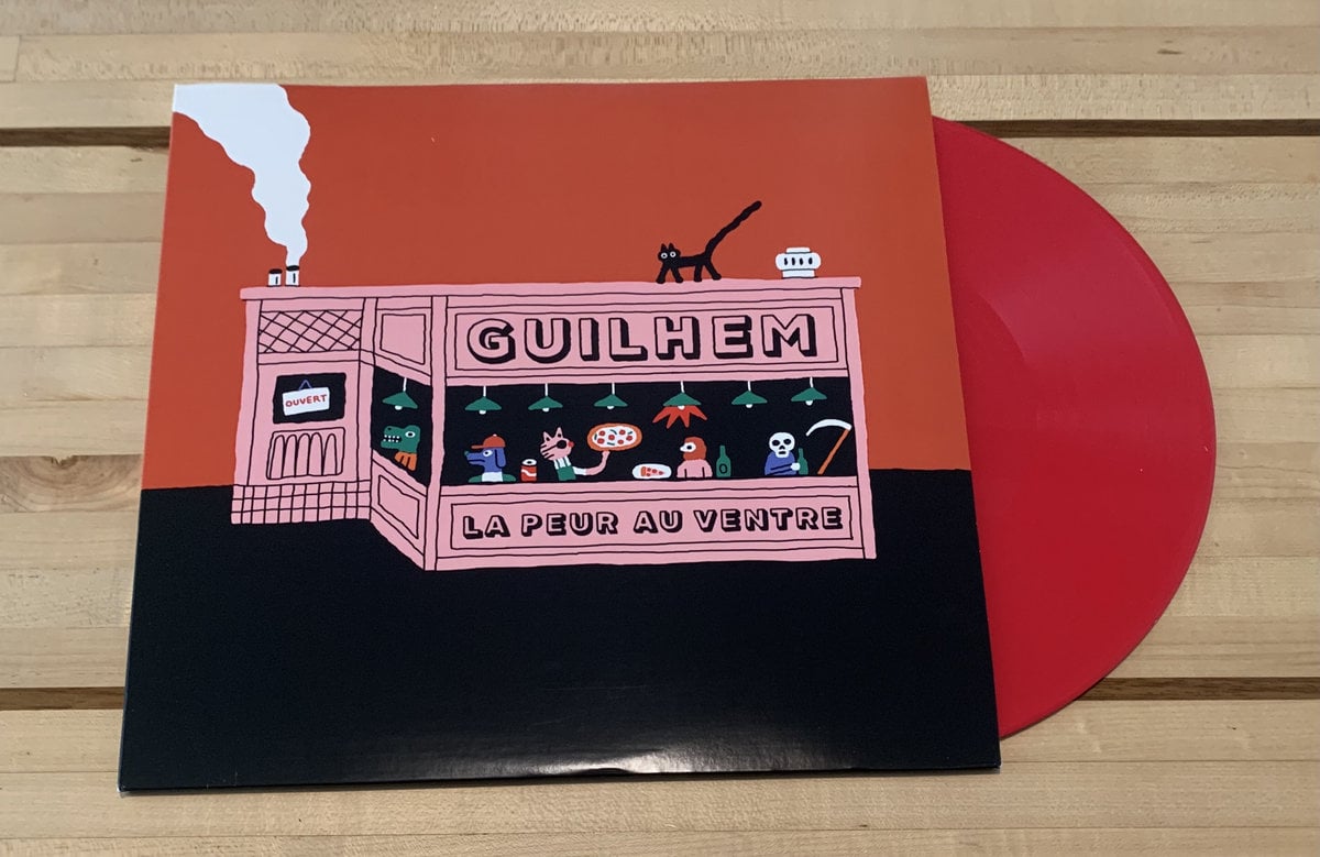 Image de Guilhem "LA PEUR AU VENTRE" LP