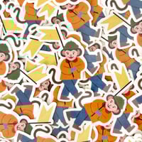 Image 1 of Monkey Vinyl STICKER