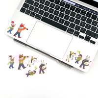 Image 2 of Music Parade Vinyl STICKER PACK
