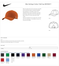 Image 2 of Matrix Softball Nike Heritage Unstructured Hat