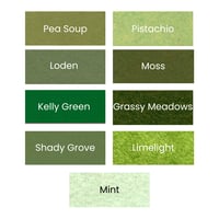 Green Hues | Pre order Felt | Packs of 10 Sheets