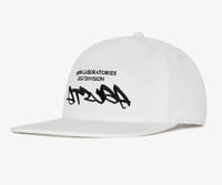 Image 2 of MALBON FUTURA AGUSTA POLY 5 PANEL WHITE SNAPBACK