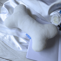 Image 1 of Doggie Bone Plushie! (with Squeakers)