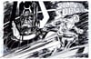 SILVER SURFER and GALACTUS  11" x 17"  Pin-Up !