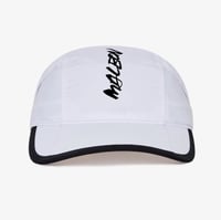 Image 1 of MALBON FUTURA NYLON BUNGEE HAT WHITE [2025]