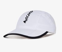 Image 2 of MALBON FUTURA NYLON BUNGEE HAT WHITE [2025]