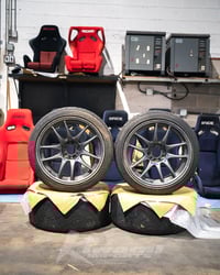 Image 1 of Work Emotion CR Kai 17x9J +28 Pair Grey