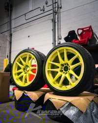 Image 4 of Work Emotion Cr Kai 18x9.5J +30 Pair Yellow
