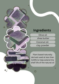 Image 3 of  Natural Soap,handmade soap vegan soap  shea butter soap Astisan soap