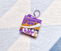 Ramset Liquid Glitter CD Keychain (FILLED)