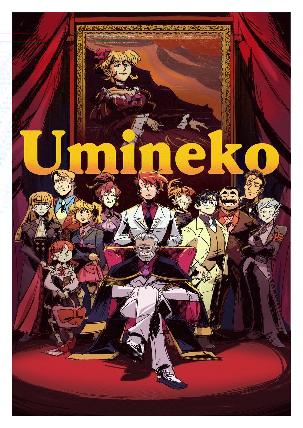 A4/A5 Umineko Print + Sticker