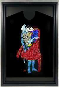 Image 2 of Superman kisses Batman T shirt