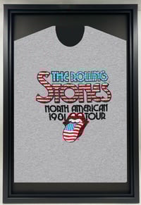 Image 2 of Vintage customised Rolling Stones rhinestone T shirts