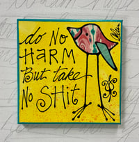 Do no harm but take no shit 
