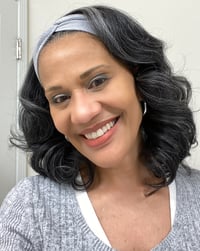 Image 1 of OUTRE QUICK WEAVE HALF WIG LUCETTE IN FF MIDNIGHT GRAY