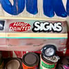 Sign Van wall hanger