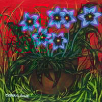 Image 1 of 'The Constant' - Acrylic on Canvas Panel, 8x8 Framed