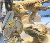 Image 1 of Jedi Beardie Sticker