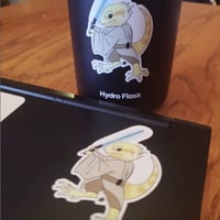 Image 3 of Jedi Beardie Sticker