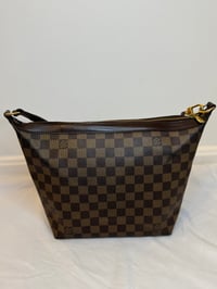 Pre-Owned Louis Vuitton Damier Ebene Illovo MM Brown
