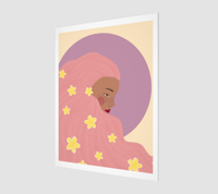 Flowers In Their Hair Art Print
