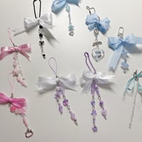 Image 3 of custom beaded keychain