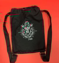 SACRED canvas backpack