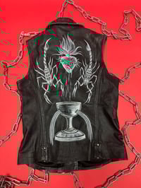 Image 2 of RITUAL FLAME faux leather jacket 