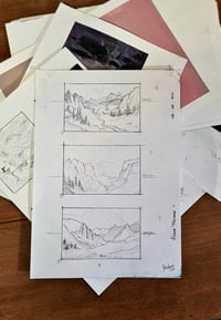Image 1 of CROQUIS / SKETCHES - Etude paysages