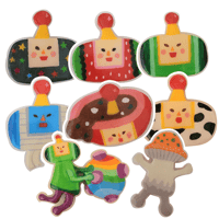 Image 1 of Katamari Clay Magnets