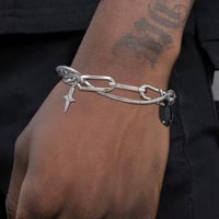 Image 2 of Black Diamond Link Bracelet