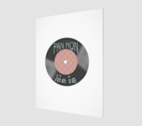 Pan Ron Record Art Print